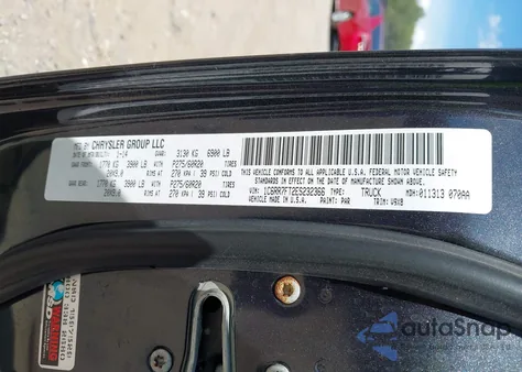 2014 Ram 1500 Express из США, поврежденный, VIN 1C6RR7FT2ES232366